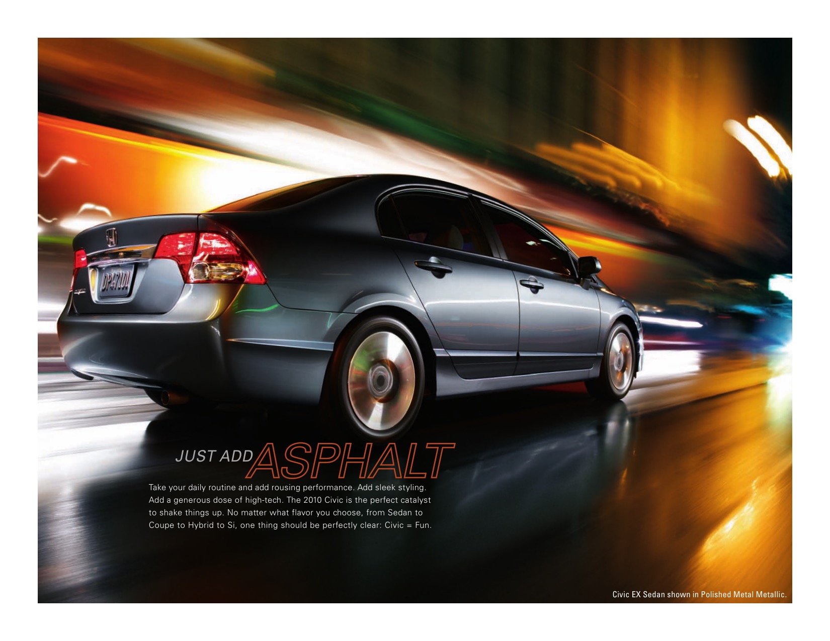 2010 Honda Civic Brochure Page 9